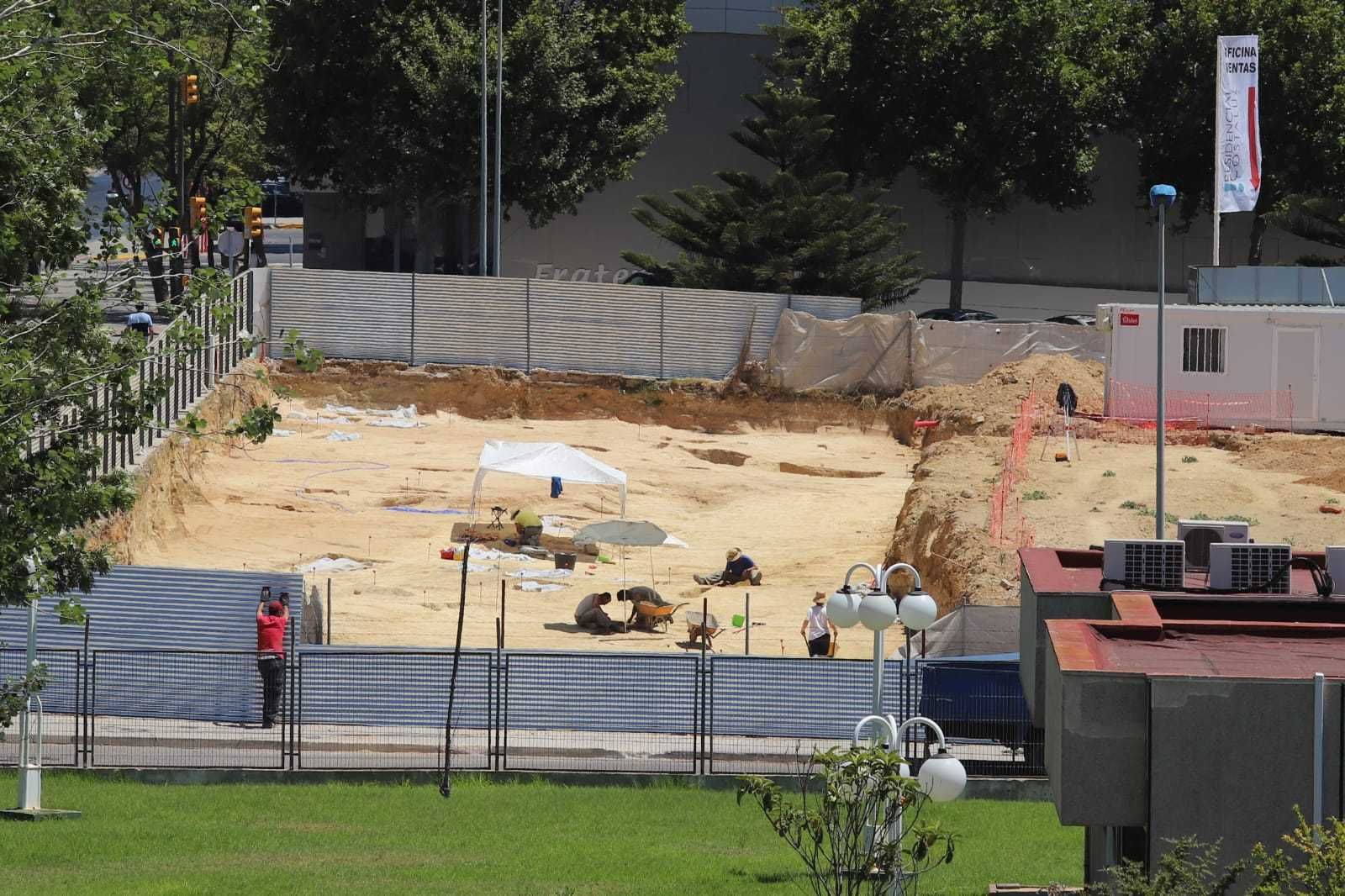 Solar donde ha sido encontrado el yacimiento arqueológico.