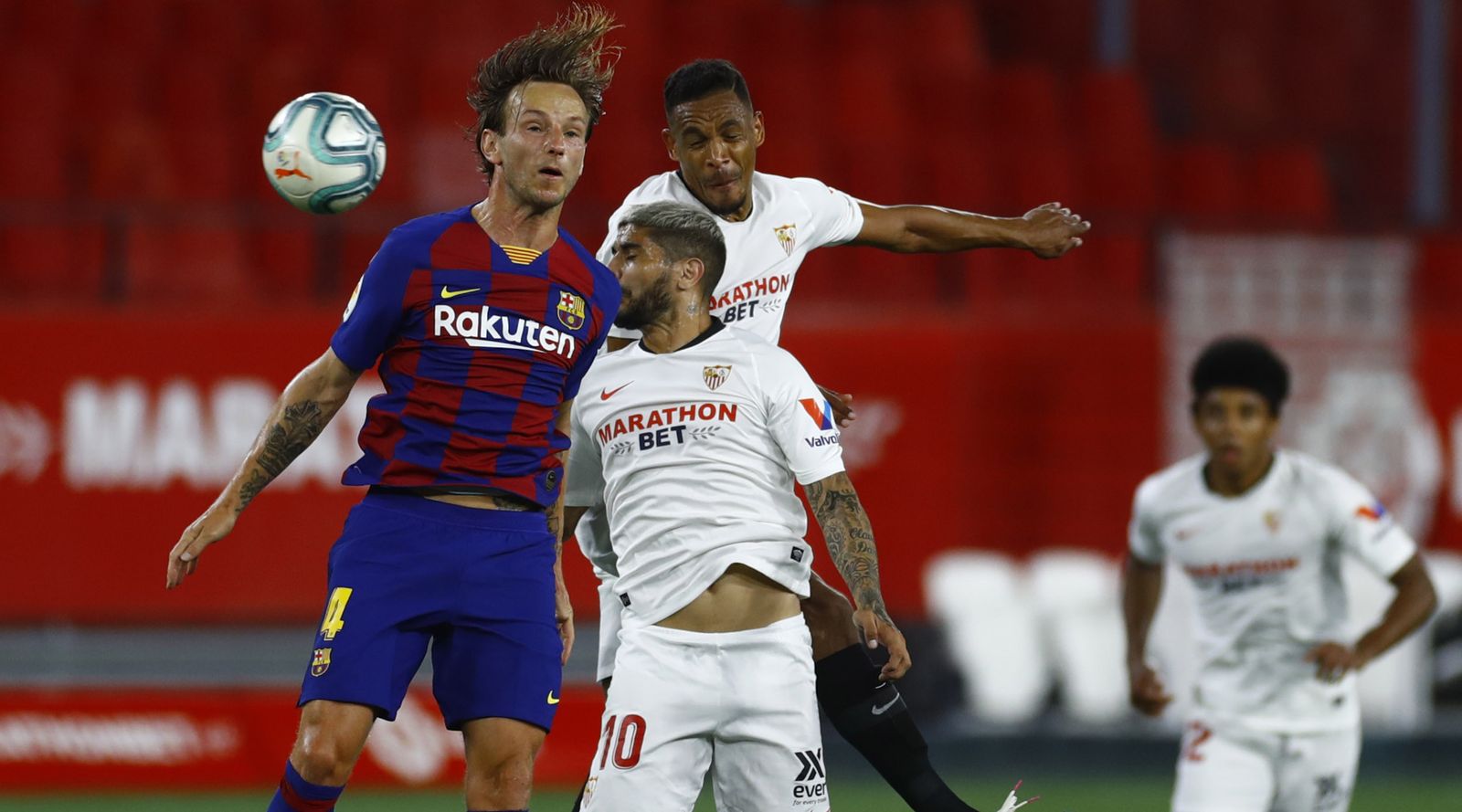 Las imágenes del Sevilla-Barcelona