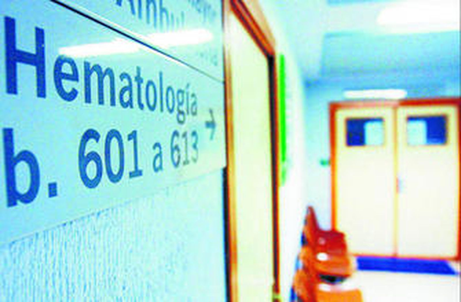 Unidad de Hematología de un Hospital.