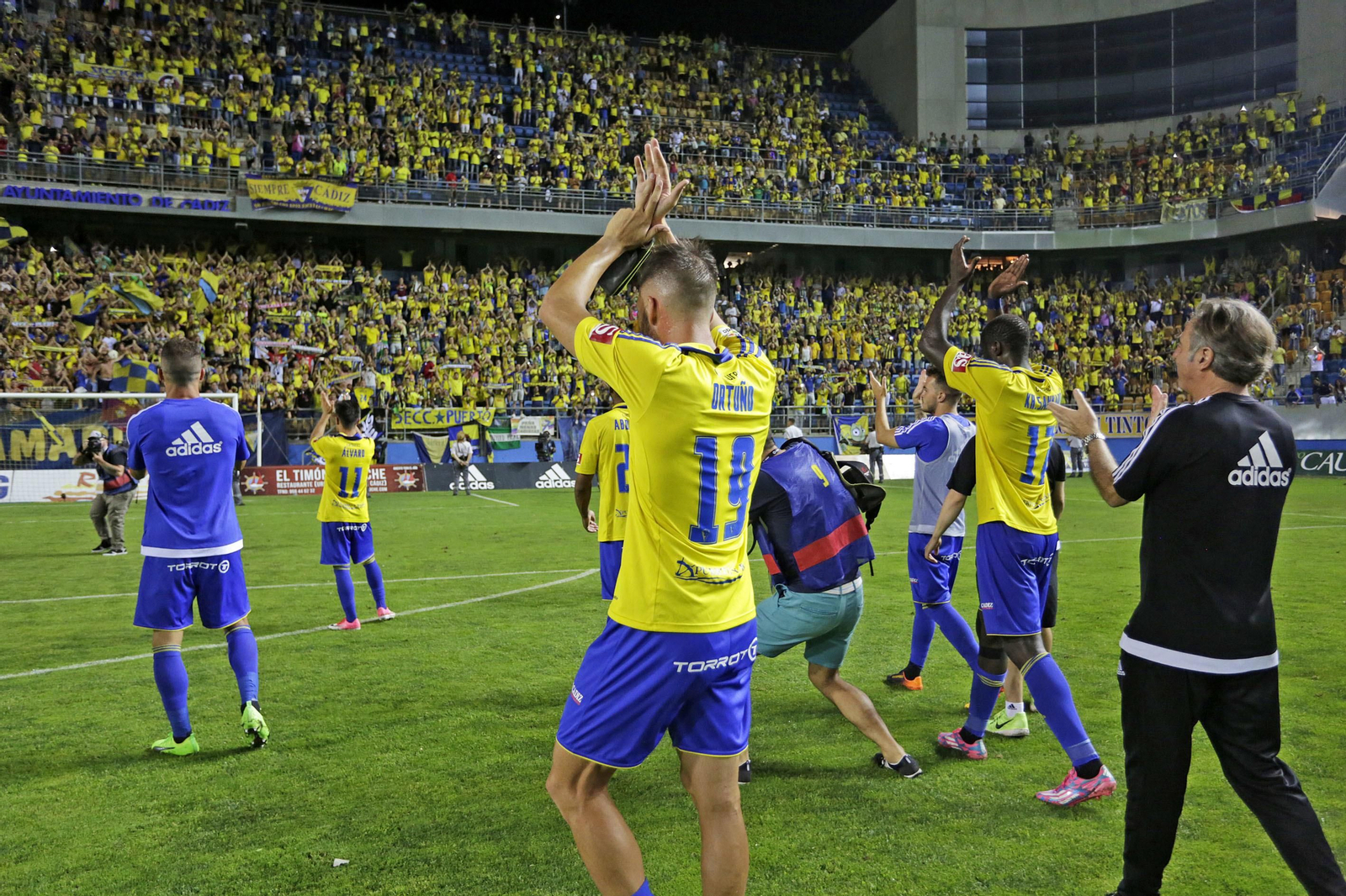 Las imágenes del Cádiz-Tenerife del playoff