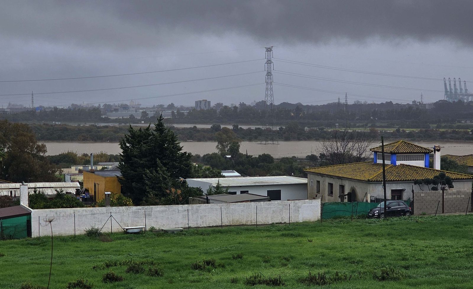 Fotos de las inundaciones y efectos de la borrasca Francis en Los Barrios, Tesorillo y Jimena