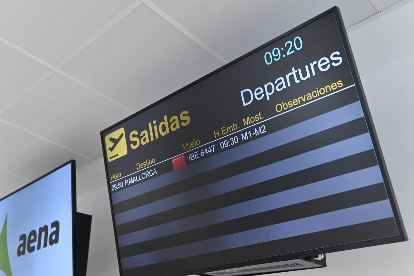 Los últimos vuelos comerciales del verano en el aeropuerto de Córdoba