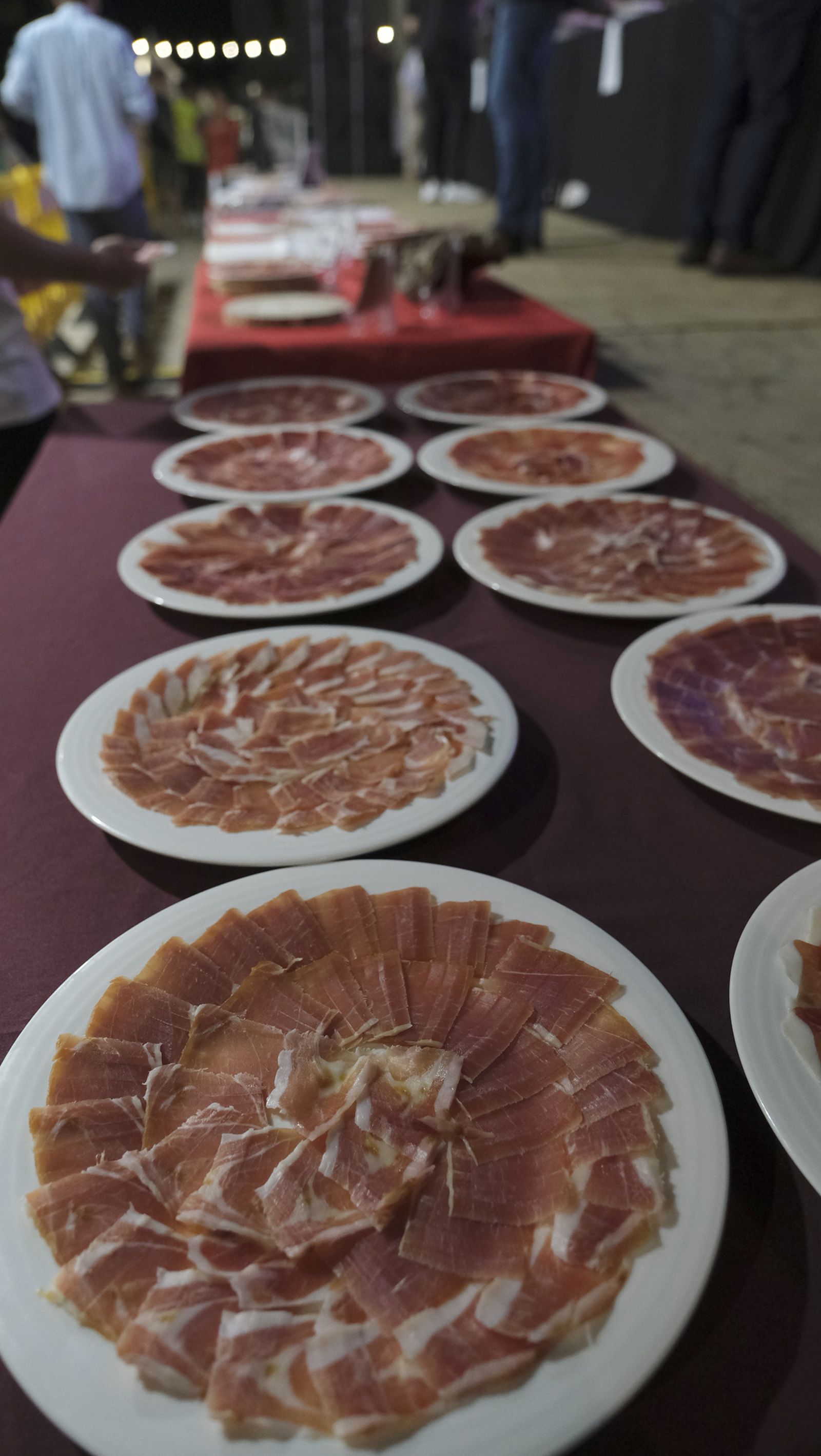 Imágenes del Concurso Nacional de Cortadores de Jamón de Serón