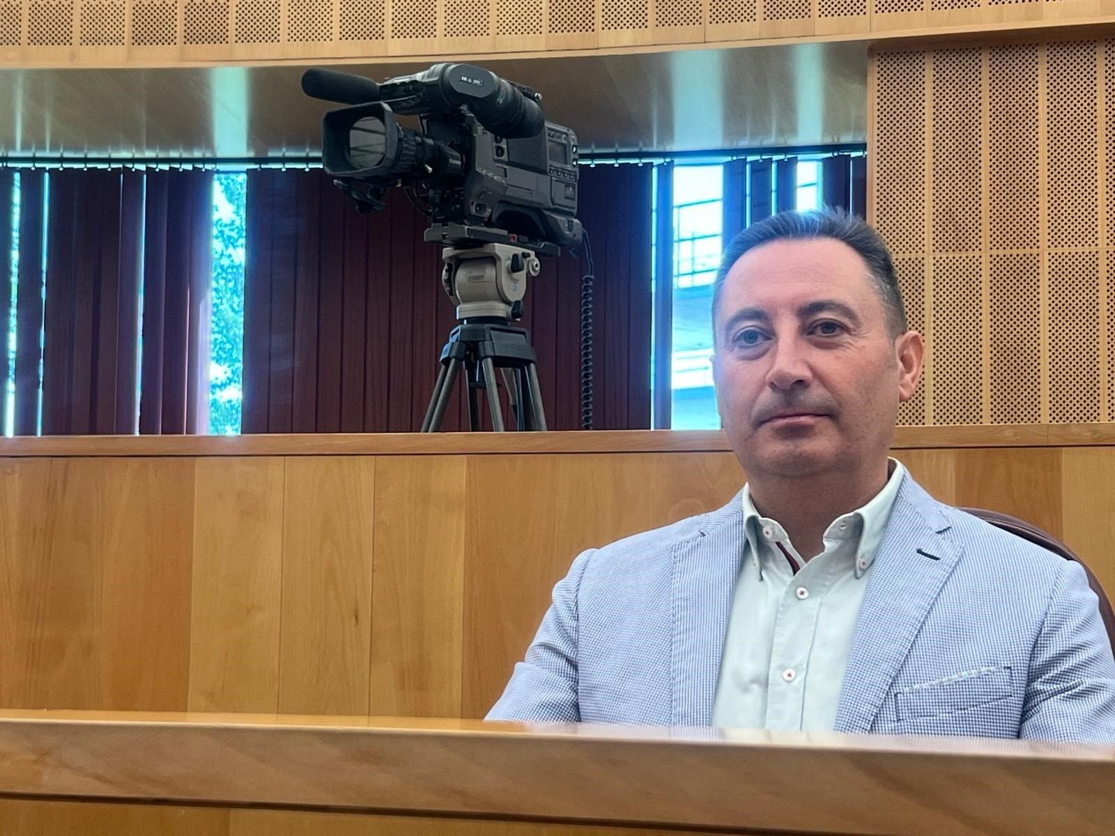 El diputado del PSOE en la Diputación de Granada, Eloy Vera