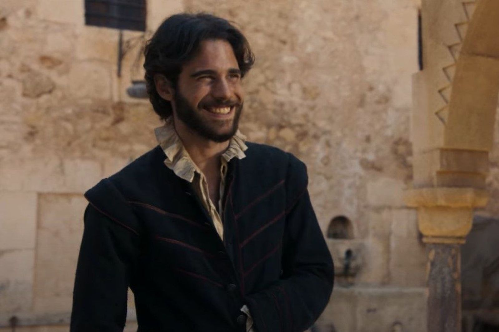 El actor Julio Peña interpreta a Miguel de Cervantes.