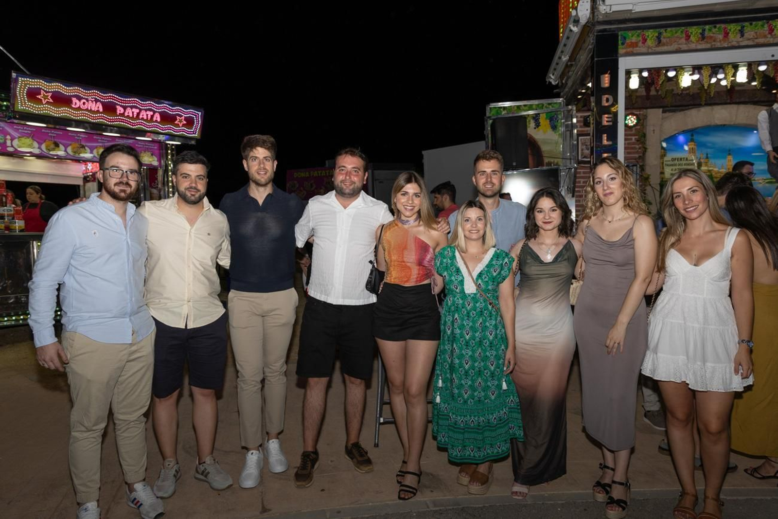 Así disfrutan los torrecampeños de su feria.