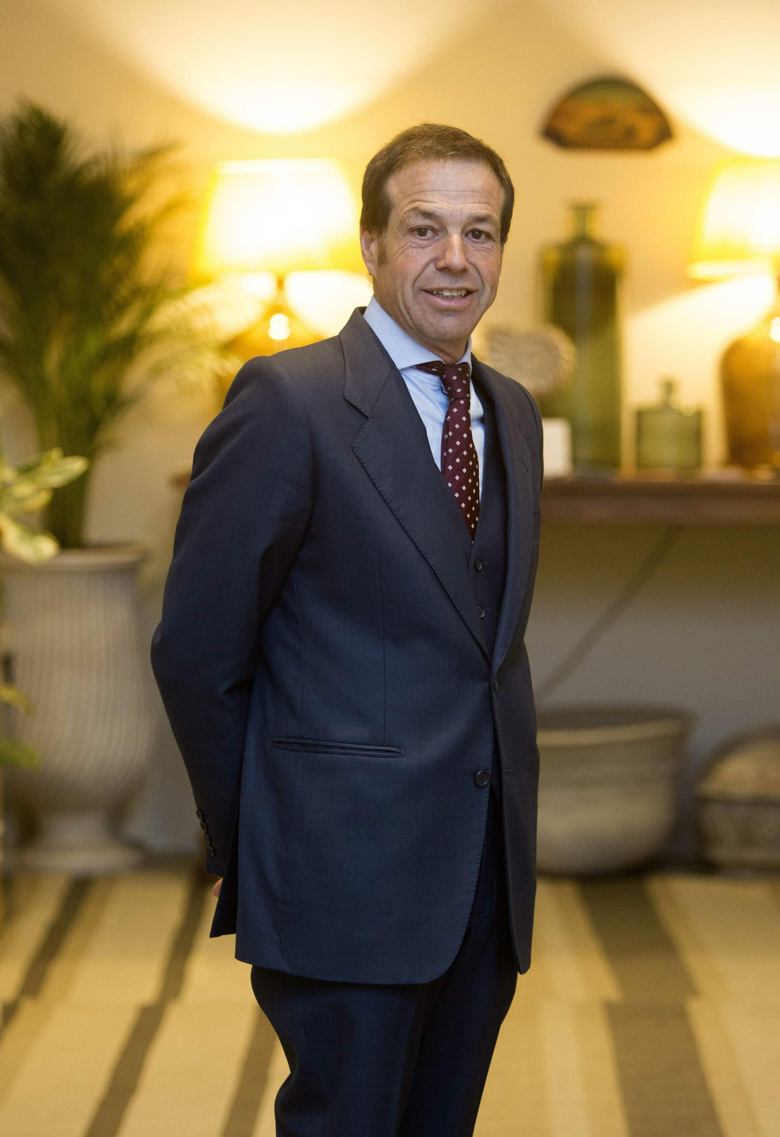 Justo Hernández, de la ganadería Garcigrande-Domingo Hernández.