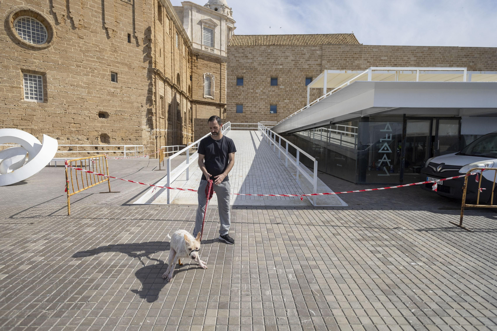 Las imágenes del mal estado de los paseos de Cádiz
