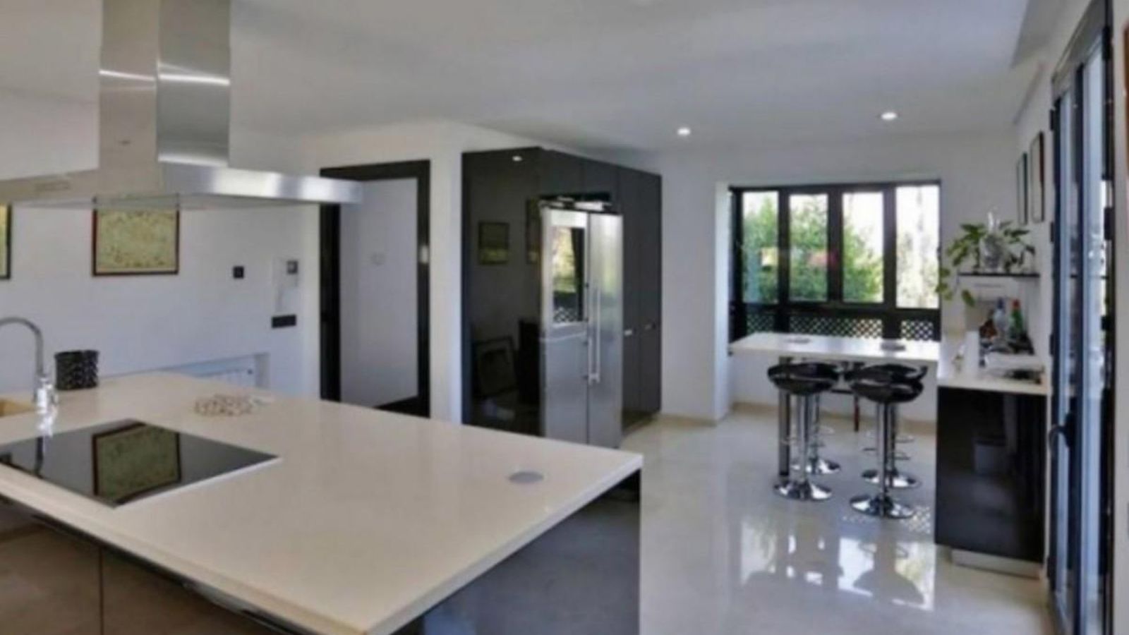 Cocina del interior de la vivienda de Carmen Janeiro.