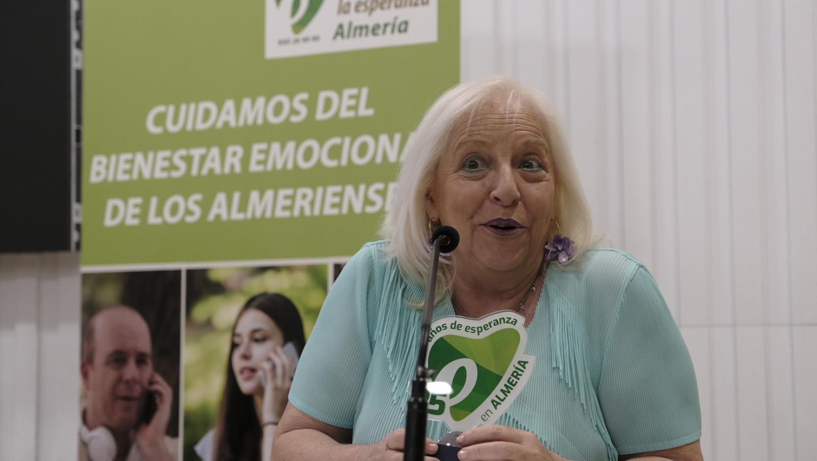 25 aniversario del Teléfono de la Esperanza en Almería, en imágenes