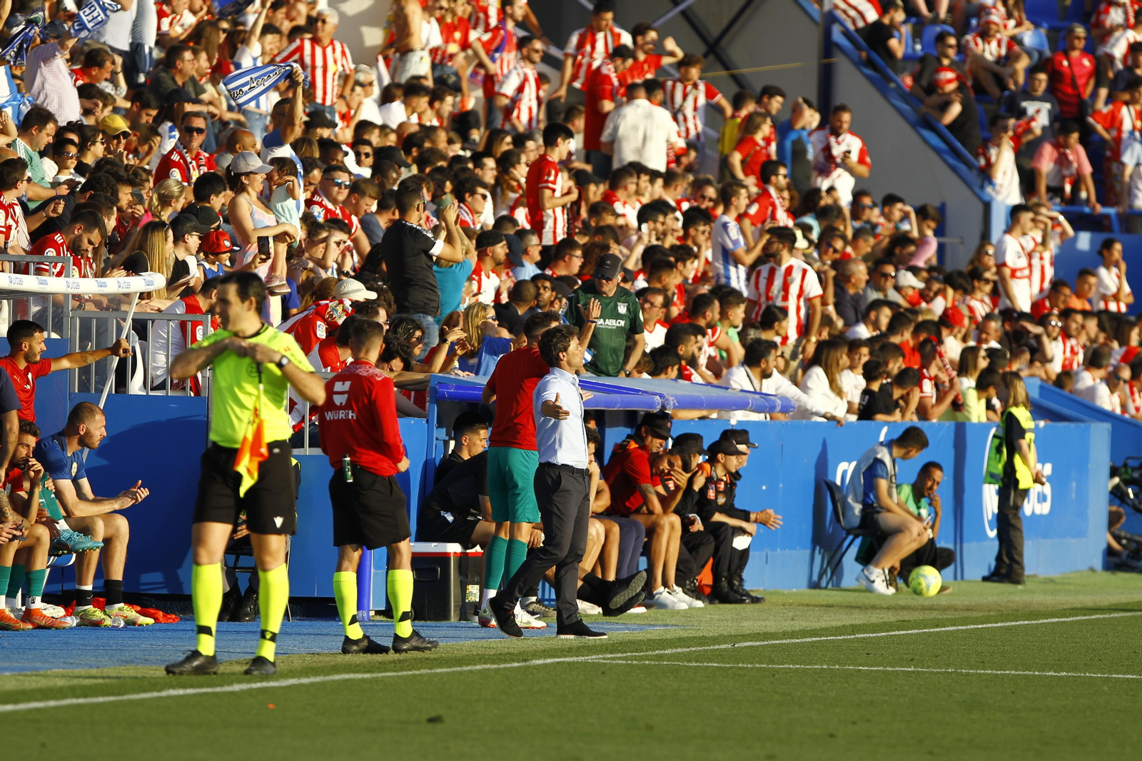 Imágenes del C.D. Leganés-U.D. Almería. Ascenso a la Liga Santander de Fútbol