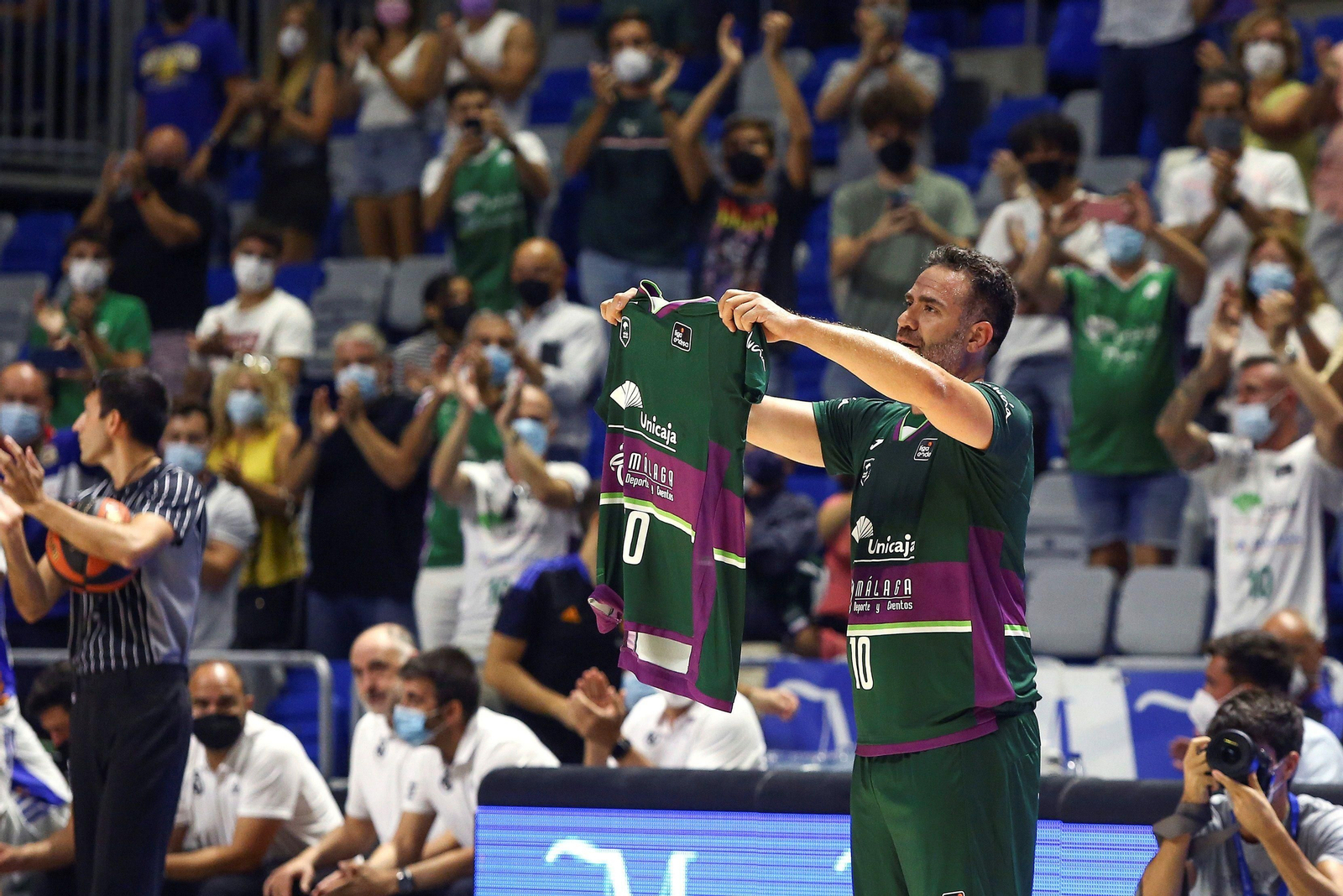 Carlos Cabezas, en el día de su despedida.