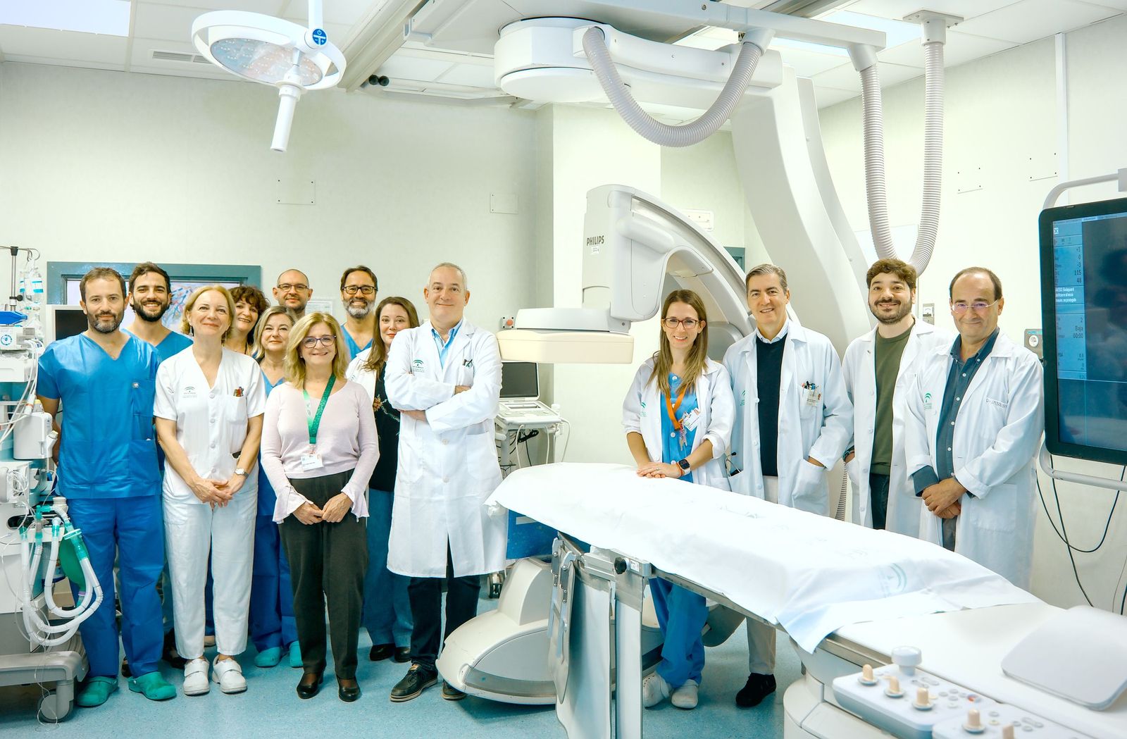 El equipo de la Unidad de Enfermedad Vascular Hepática Compleja del Adulto del Virgen del Rocío.