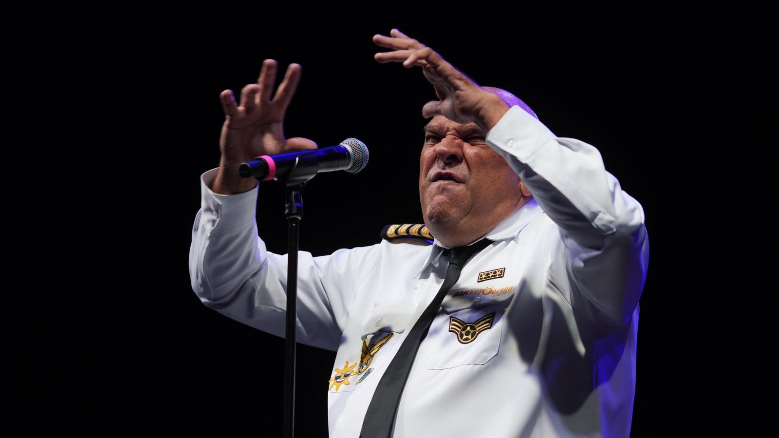 Espectáculo del Comandante Lara en Tío Pepe Festival