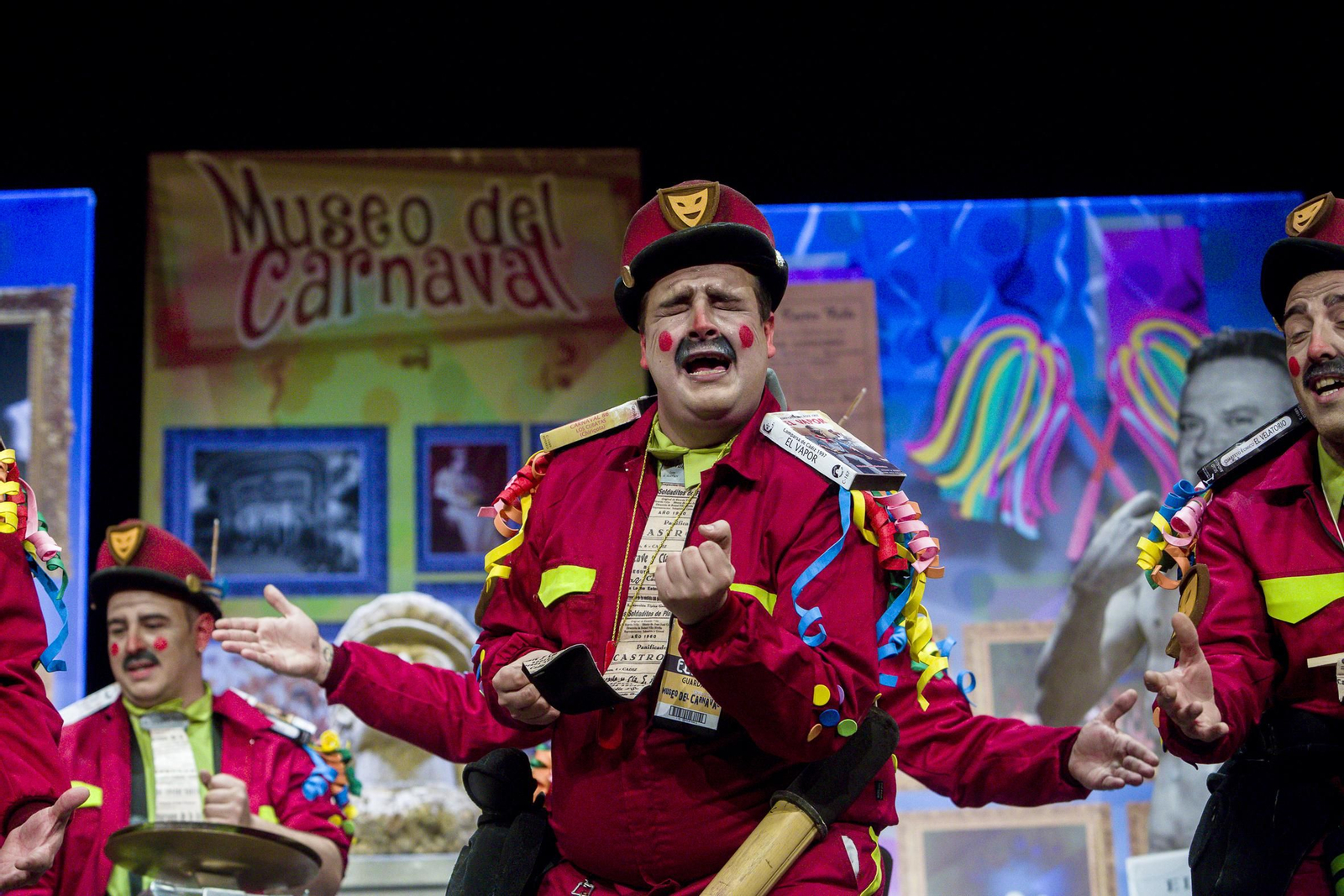 Chirigota Noche en el museo