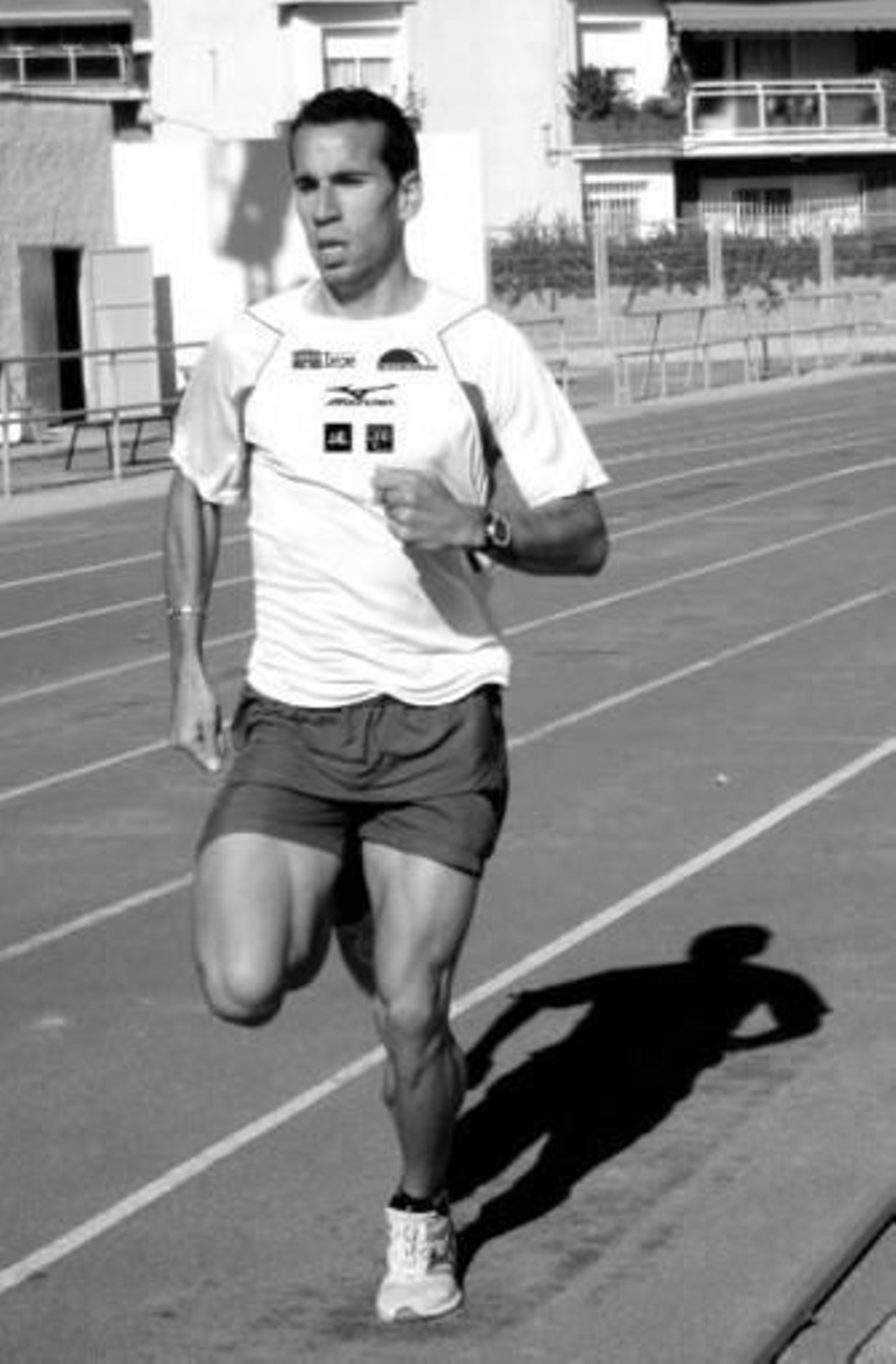 José Manuel Cortés Medina, durante uno de sus entrenamientos.