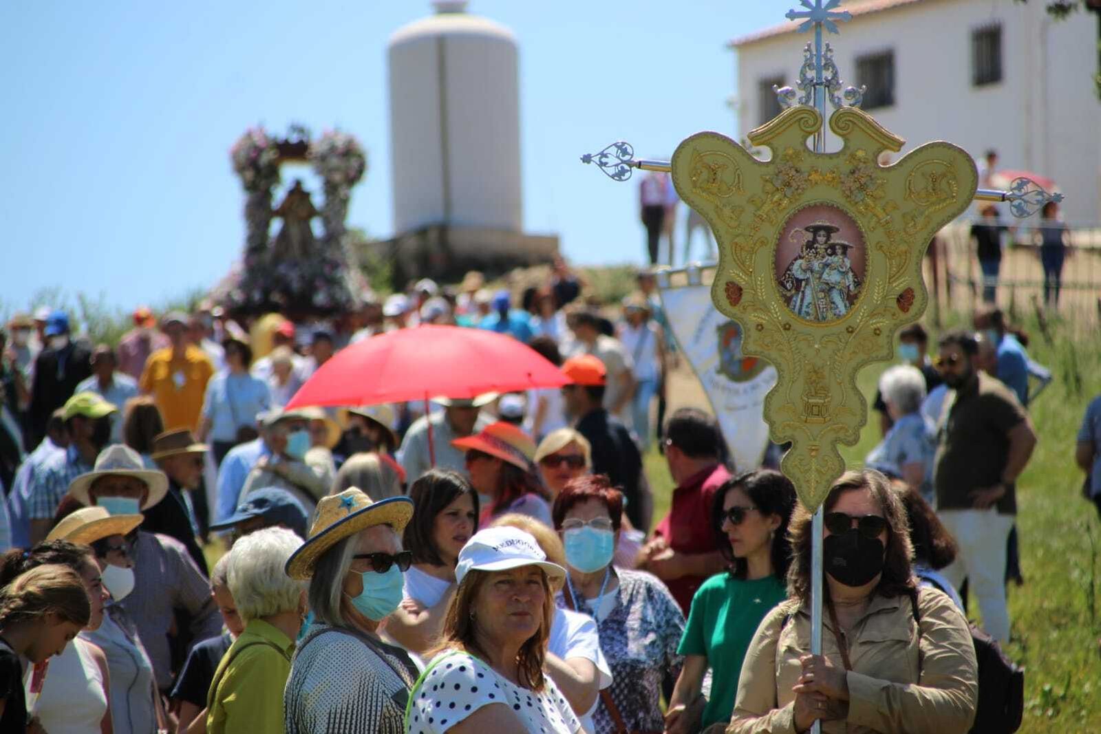 La romería de la Virgen de la Antigua de Hinojosa del Duque, en fotografías