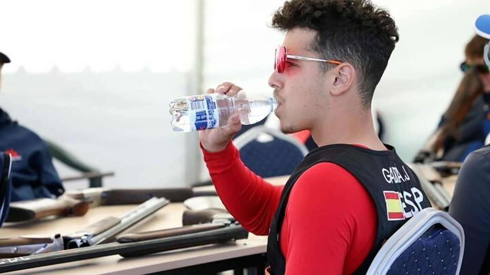 Juan Antonio García, en su última competición, el Mundial de Osijek (Croacia).