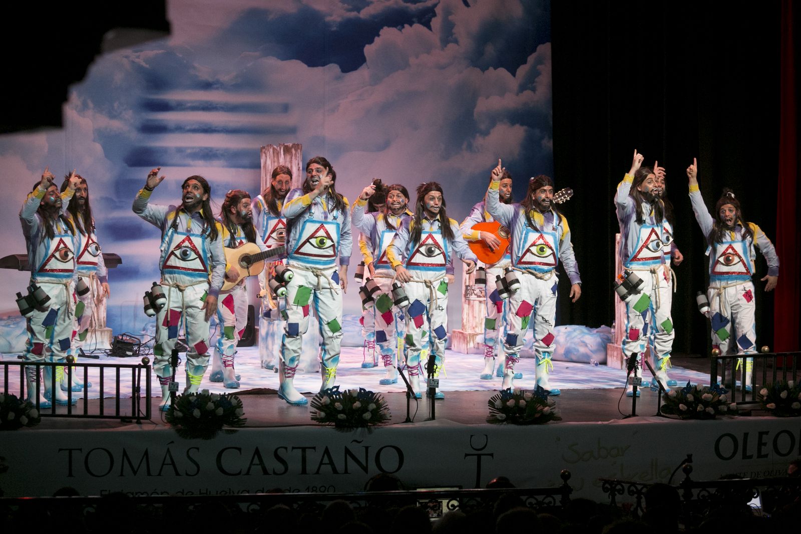 La murga 'Deja de pedir, que no soy Cofidís', de Punta Umbría