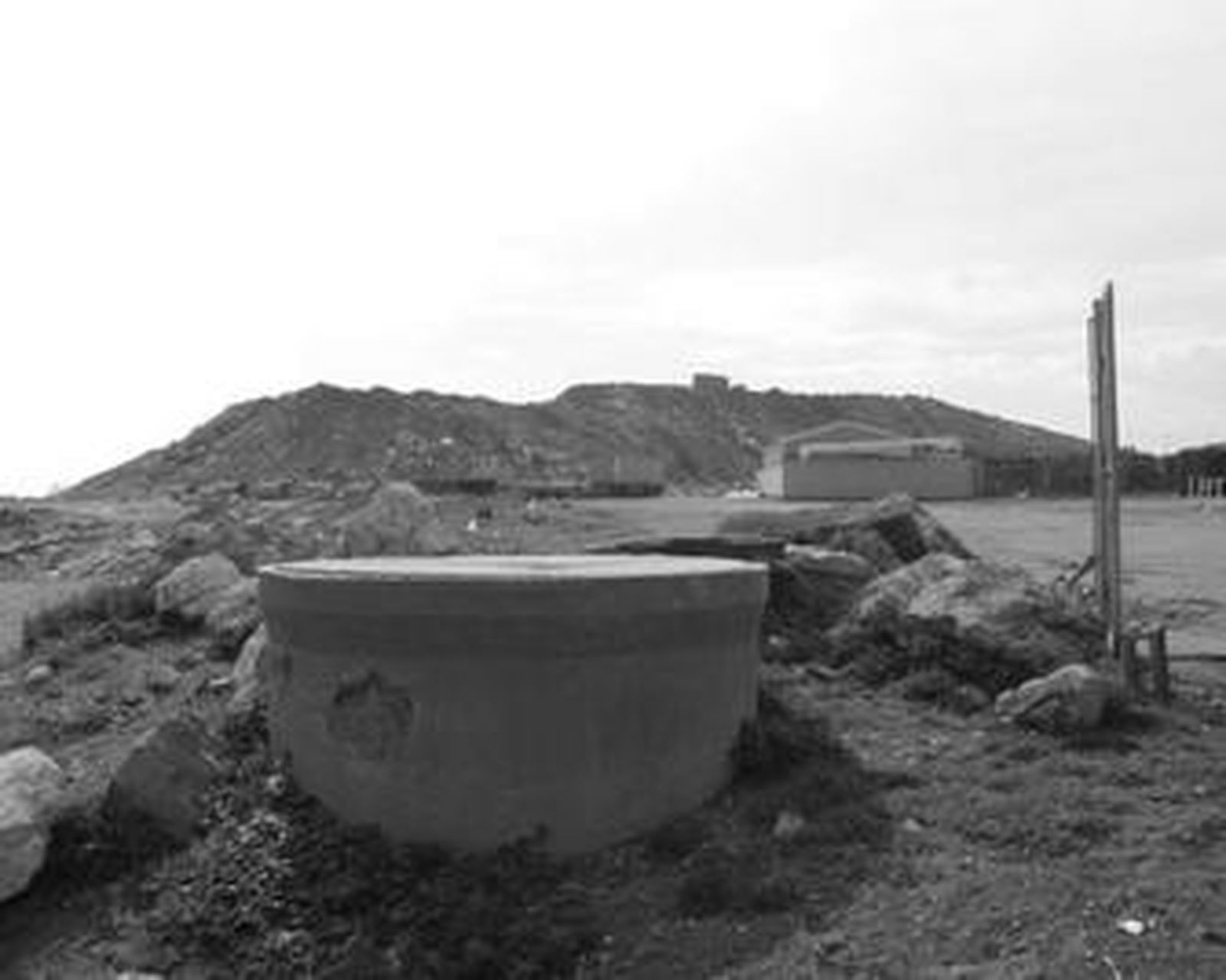 Imagen de los rellenos de la Zona Este.