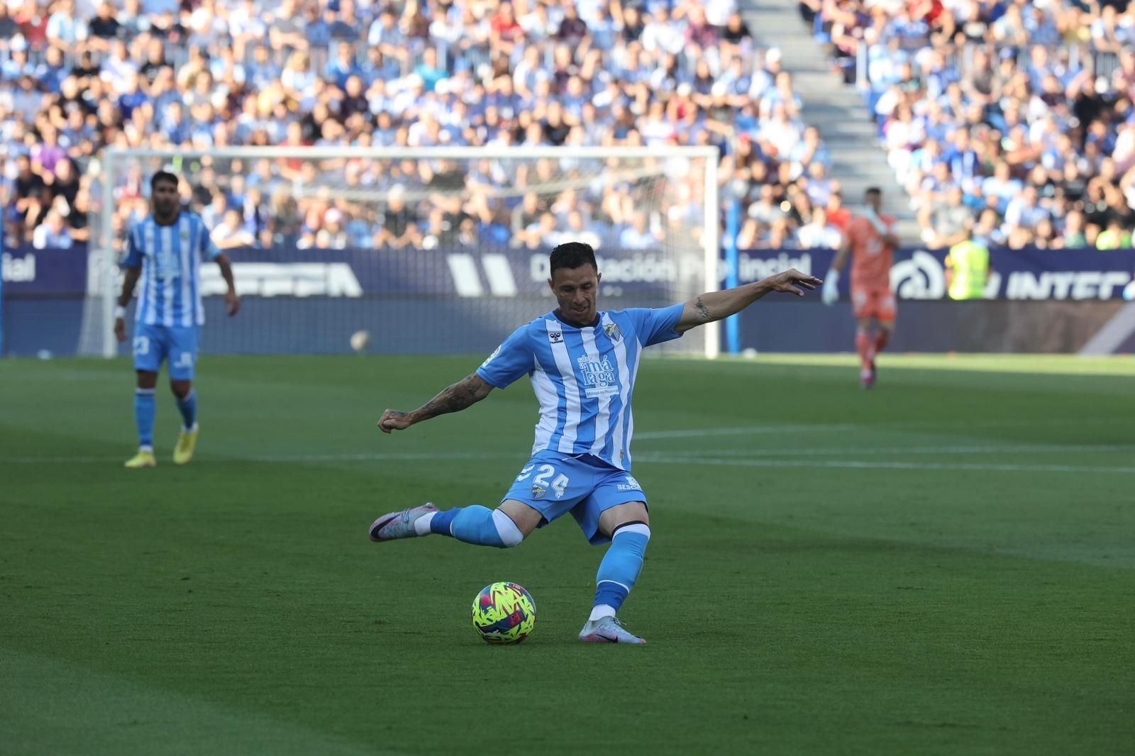 Las fotos del Málaga CF-Huesca