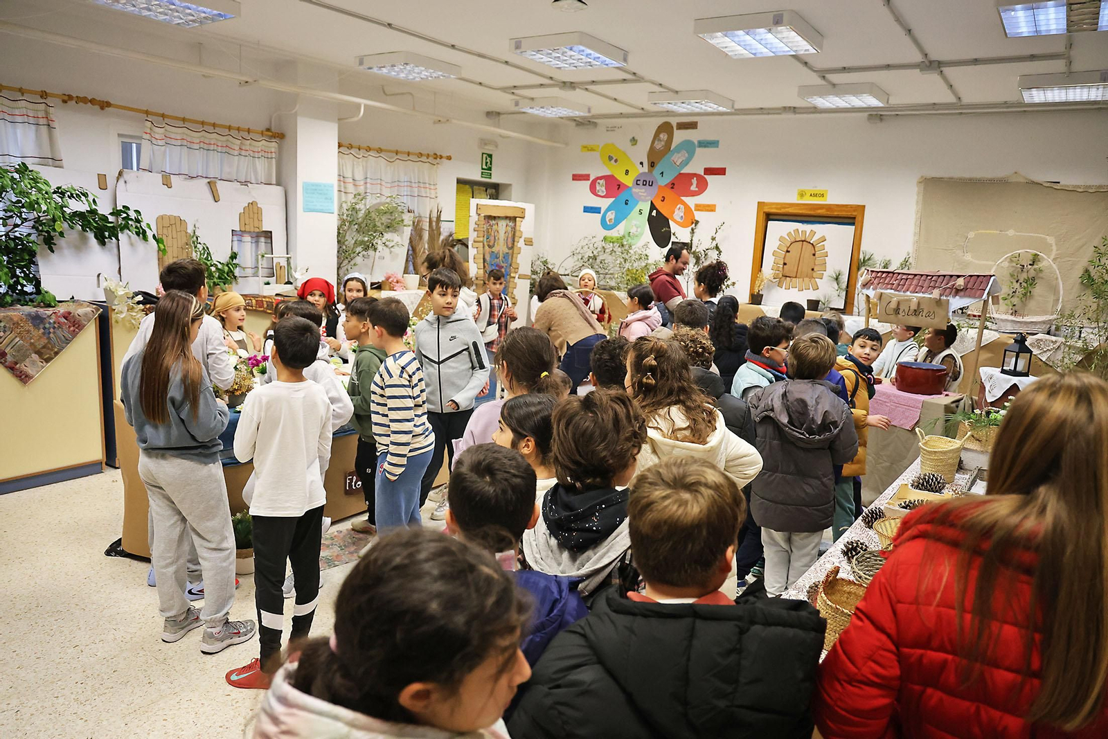 El impresionante Belén viviente del CEIP 12 de Octubre
