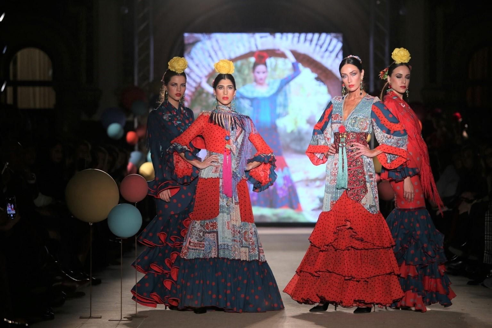 Flamenca Pol Núñez, fotos del desfile en We Love Flamenco 2019