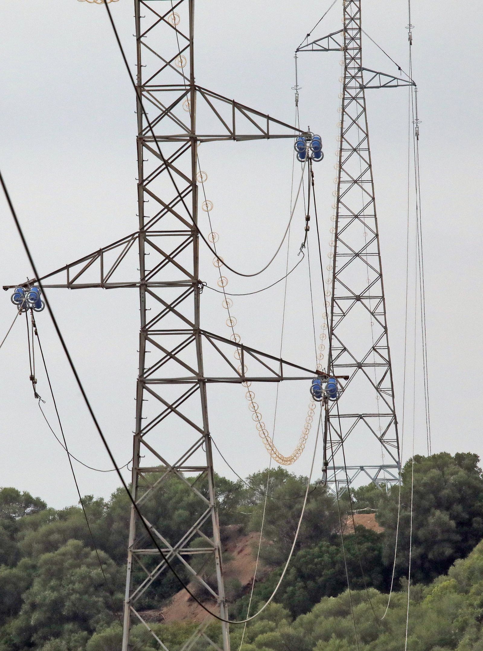 Imagen tomada ayer del paraje en el que se produjo el accidente.
