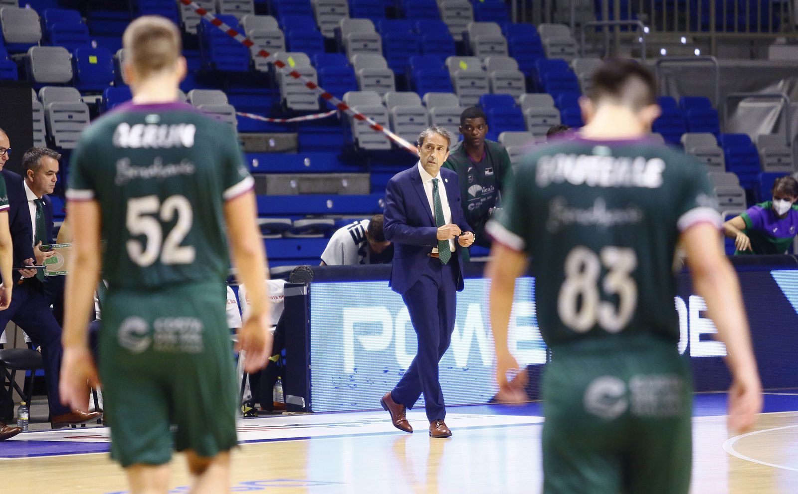 El Unicaja-Obradoiro, en fotos