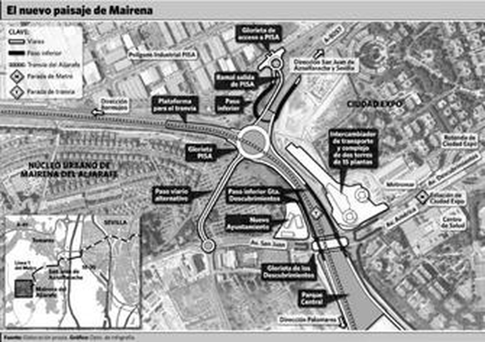 El tranvía y los pasos subterráneos saldrán a licitación por 29,5 millones