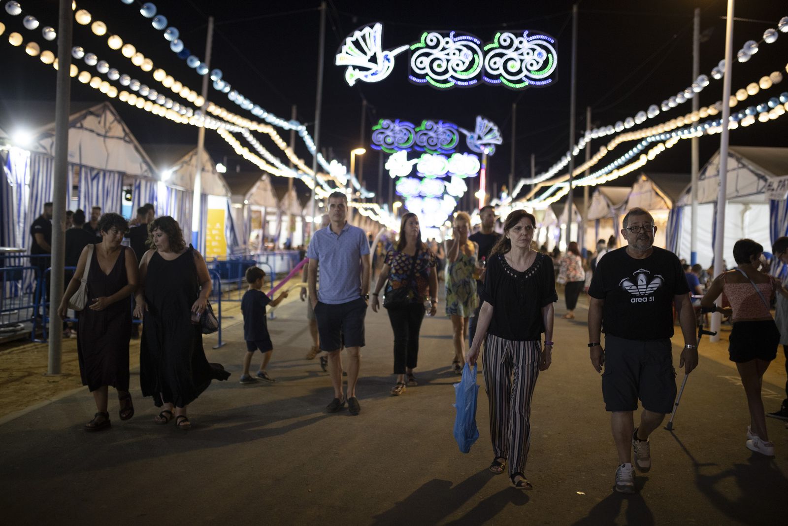 Colombinas 2022: Imágenes del ambiente en el primer día de Colombinas