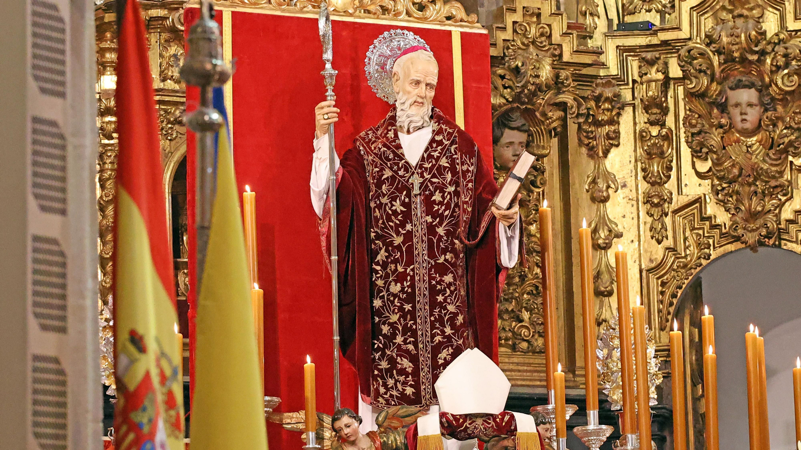 Traslado del Pendón en el día del patrón San Dionisio en Jerez