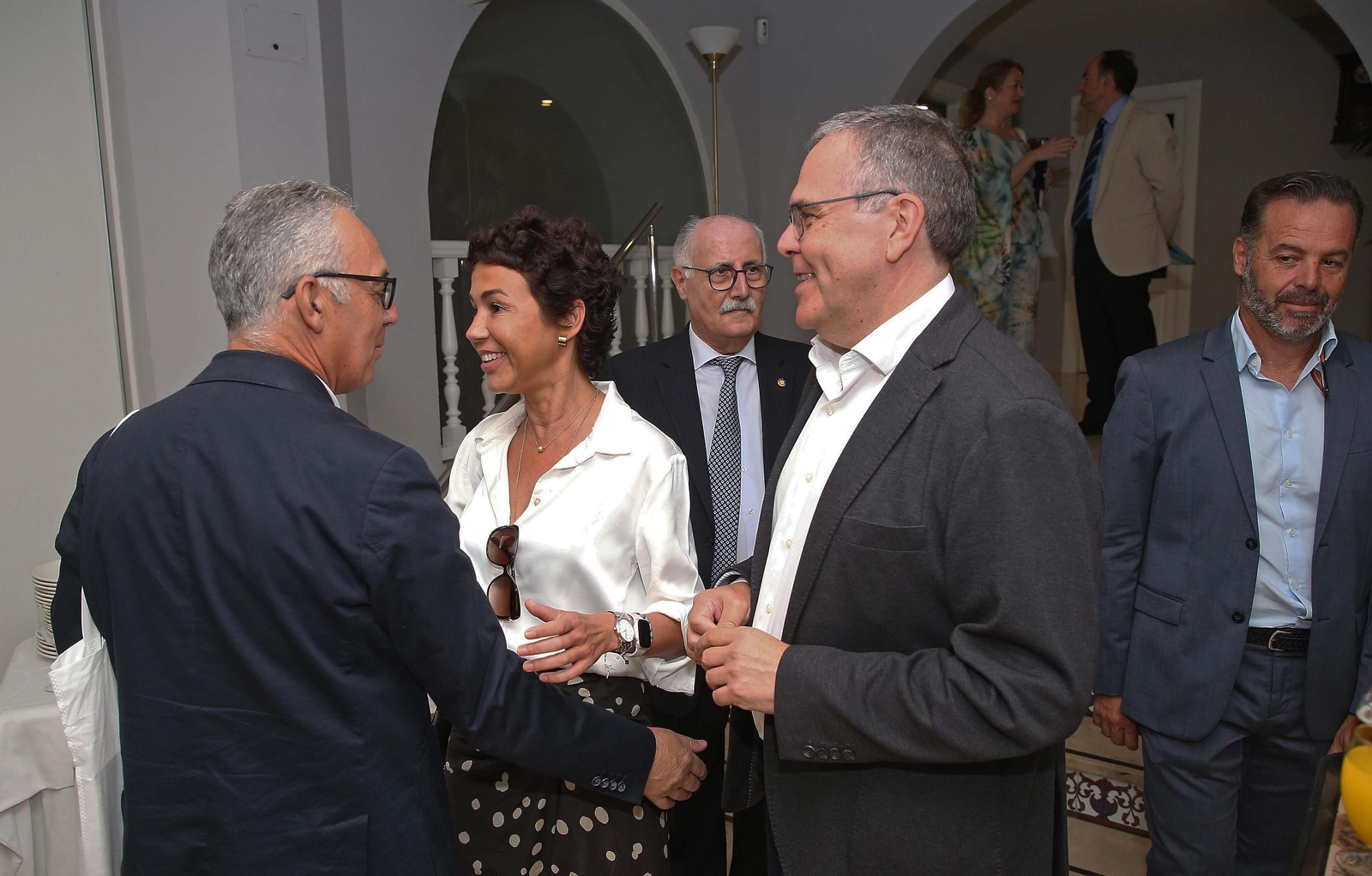 Fotos de la conferencia de Isabel Pardo de Vera en el Propeller Club Algeciras