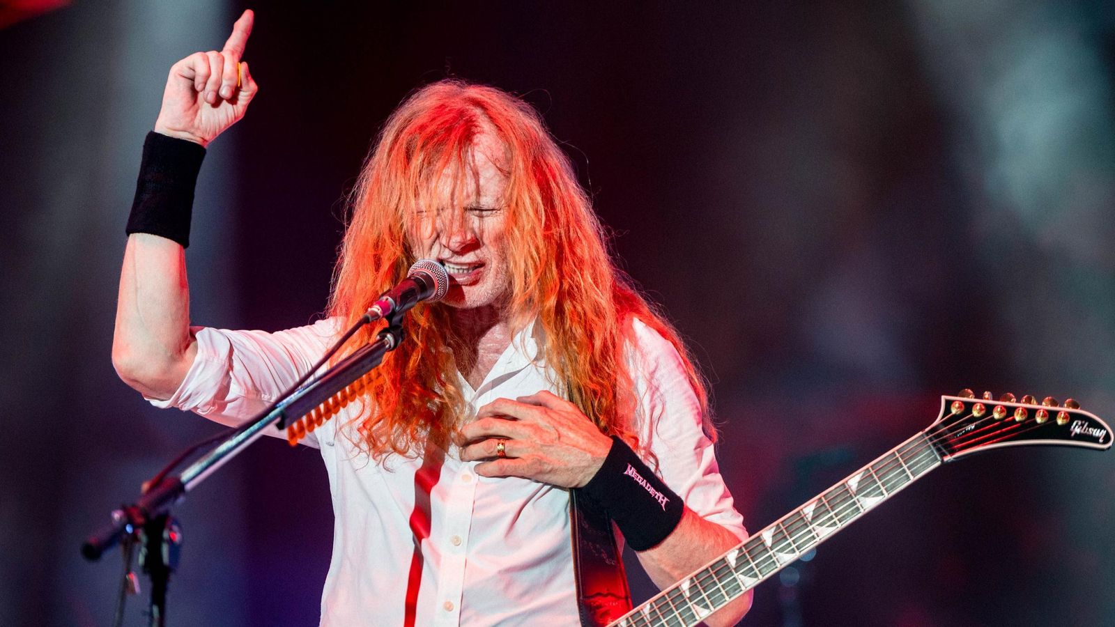 Dave Mustaine, líder de Megadeth Dave Mustaine, líder de Megadeth
