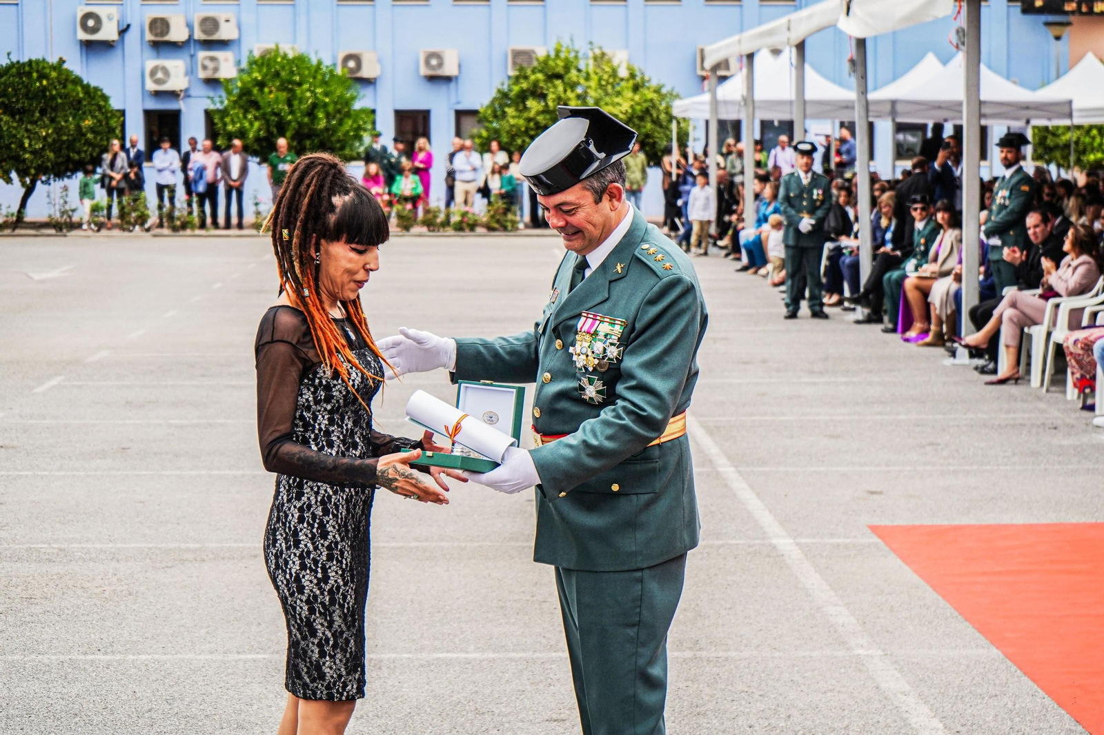 Así fueron los actos en honor a la patrona de la Guardia Civil en Granada