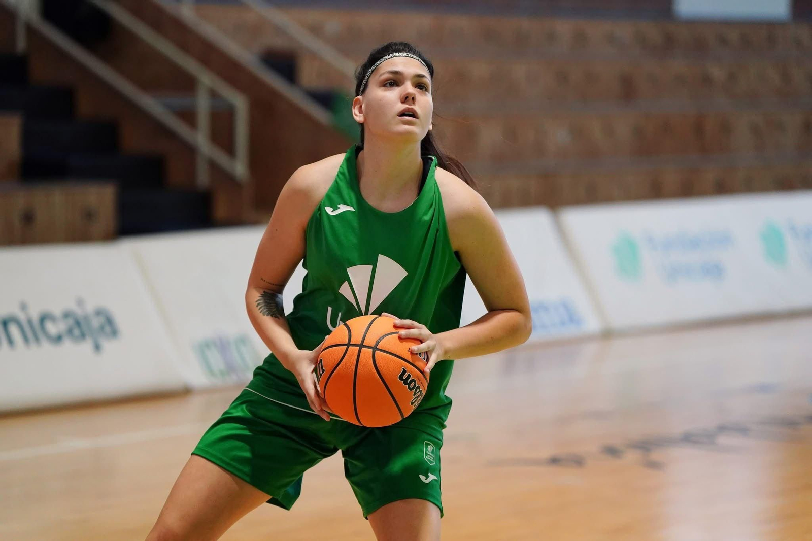 La capitana Elena Moreno.