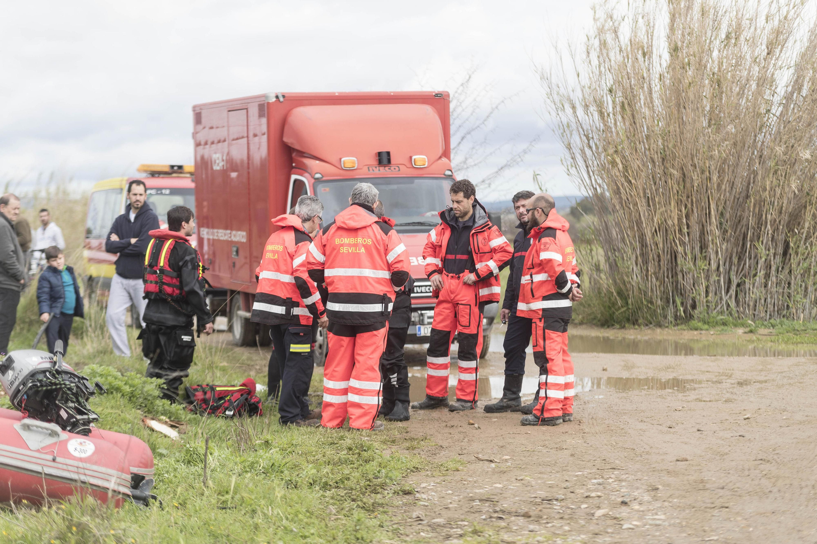 La búsqueda del guardia civil en Guillena