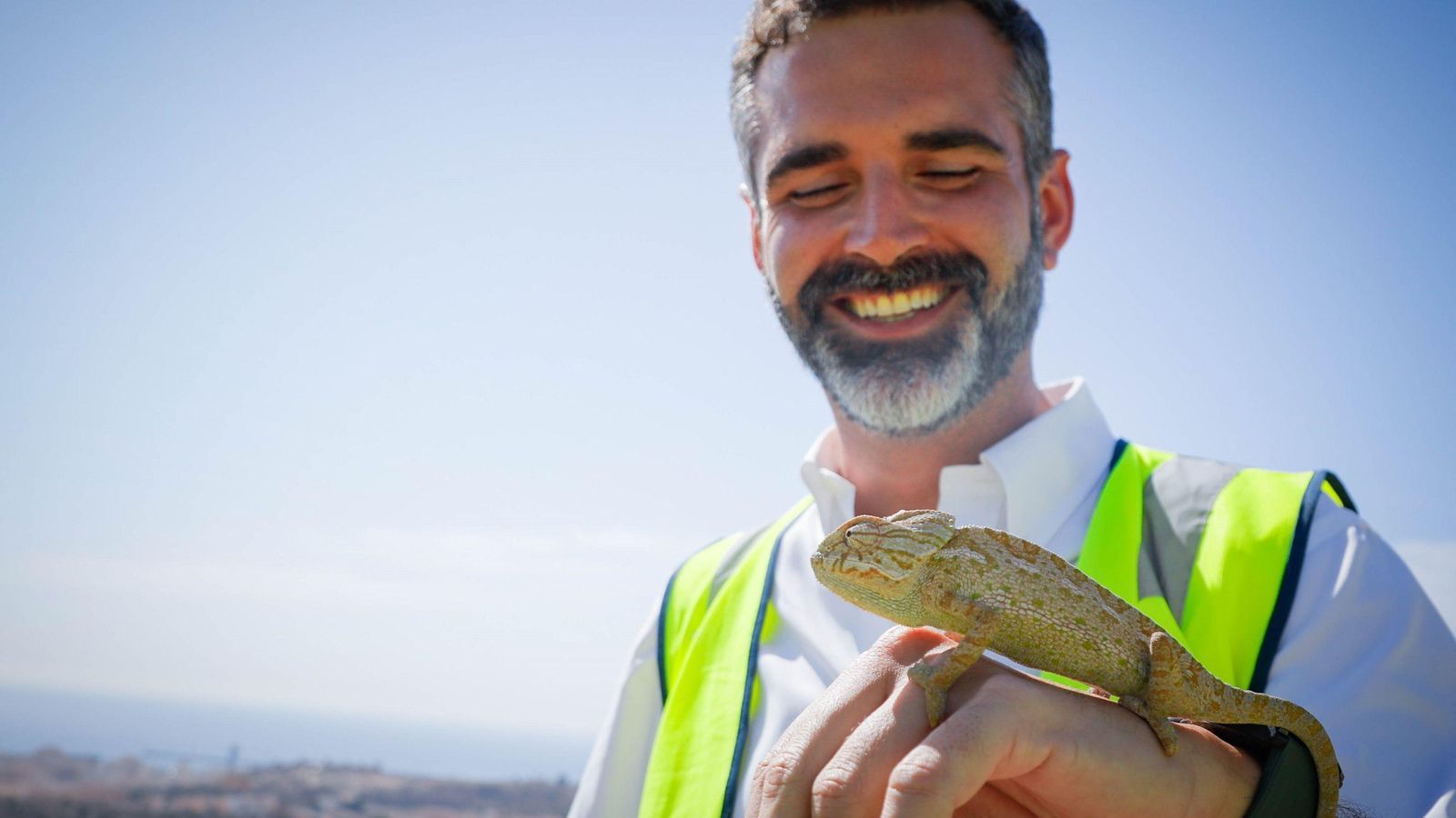 El consejero de Medio Ambiente en Almería.