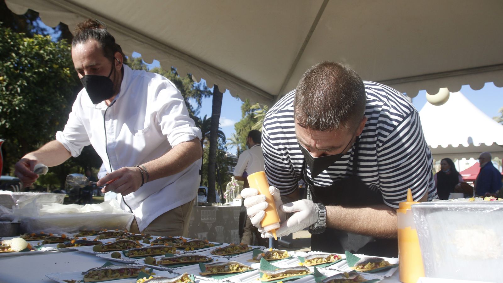 Gilda del restaurante Nískalo.