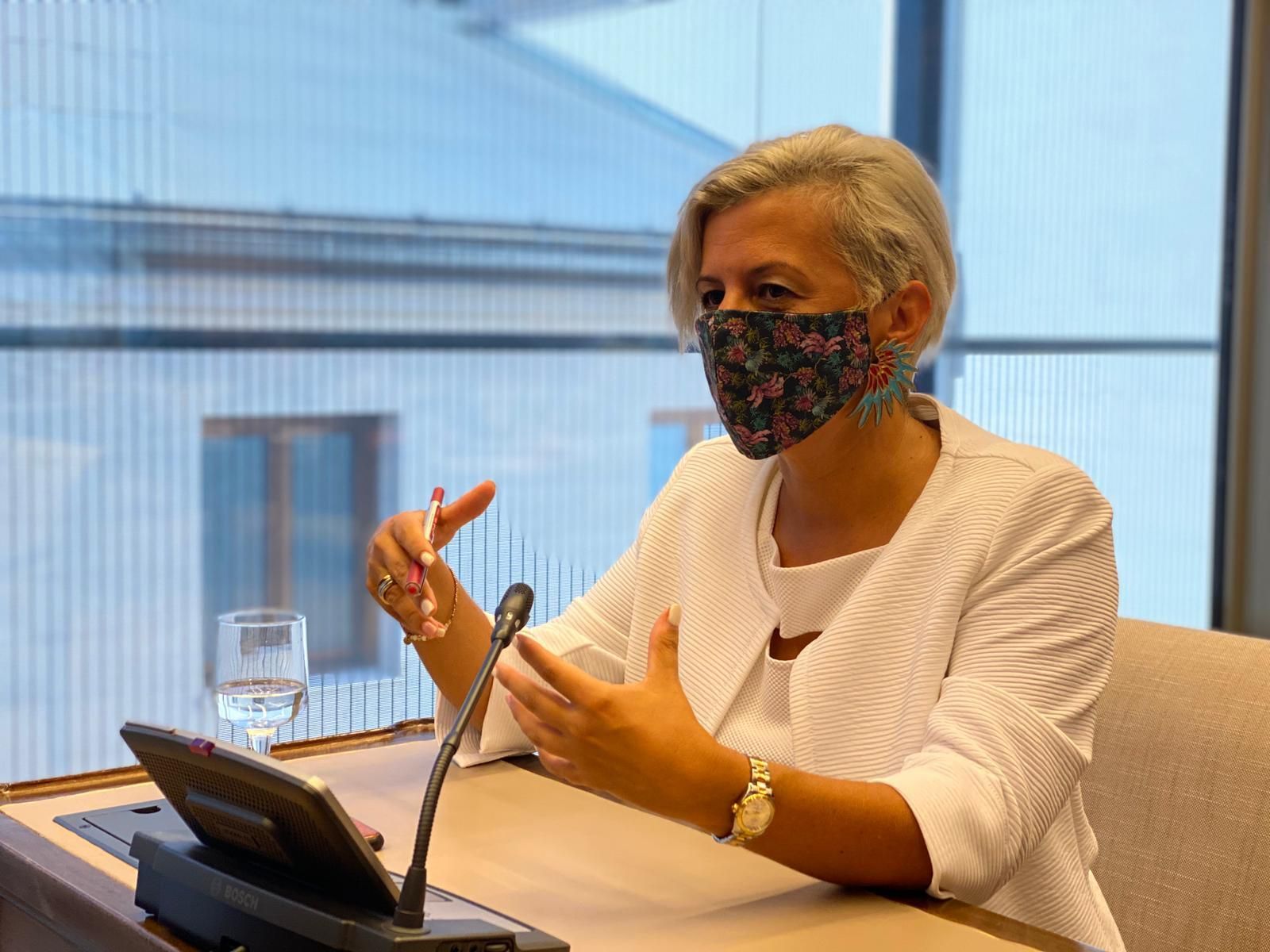 La diputada nacional por el PSOE de Almería, Sonia Ferrer.