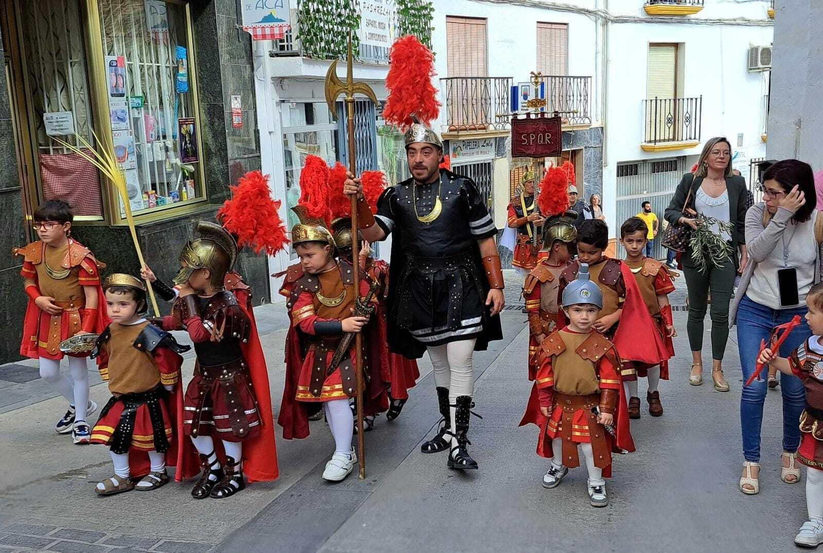 La procesión de la Borriquita de Iznájar, en imágenes