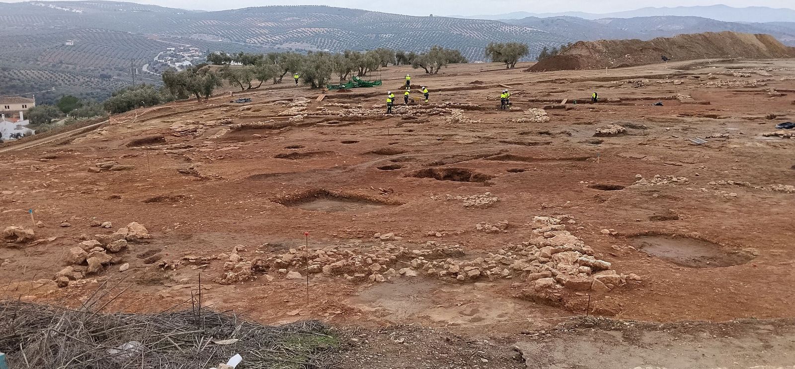 Obras en la Variante de Loja en el tramo de Riofrío