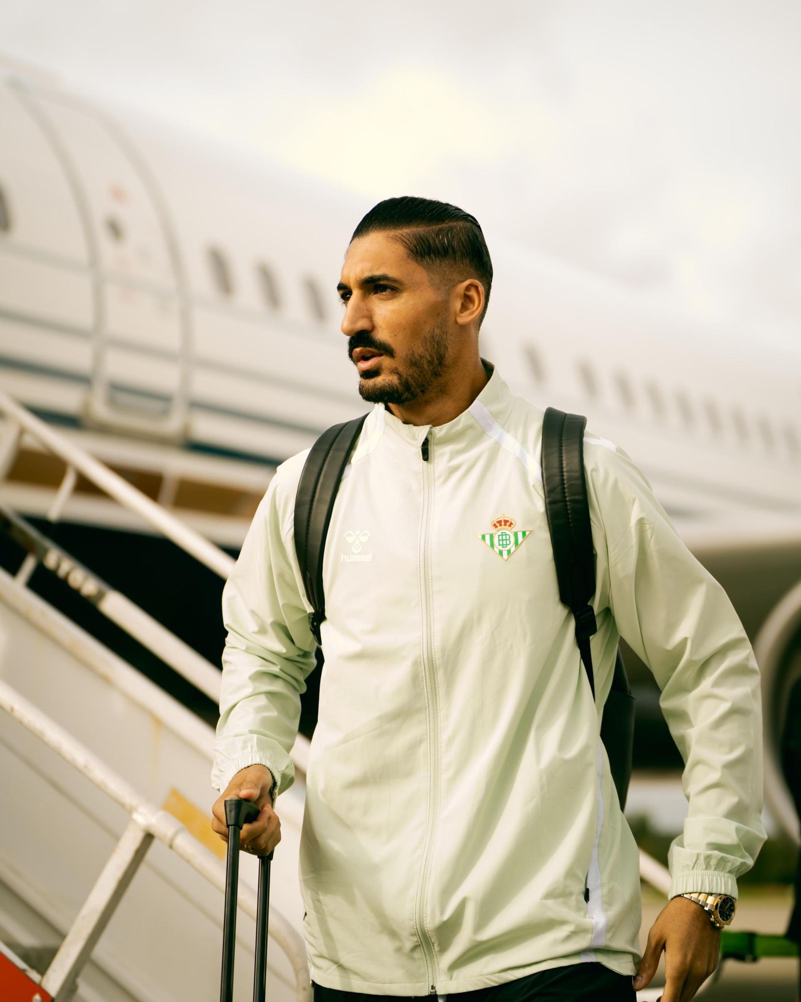 Las fotos del viaje del Betis a Genk