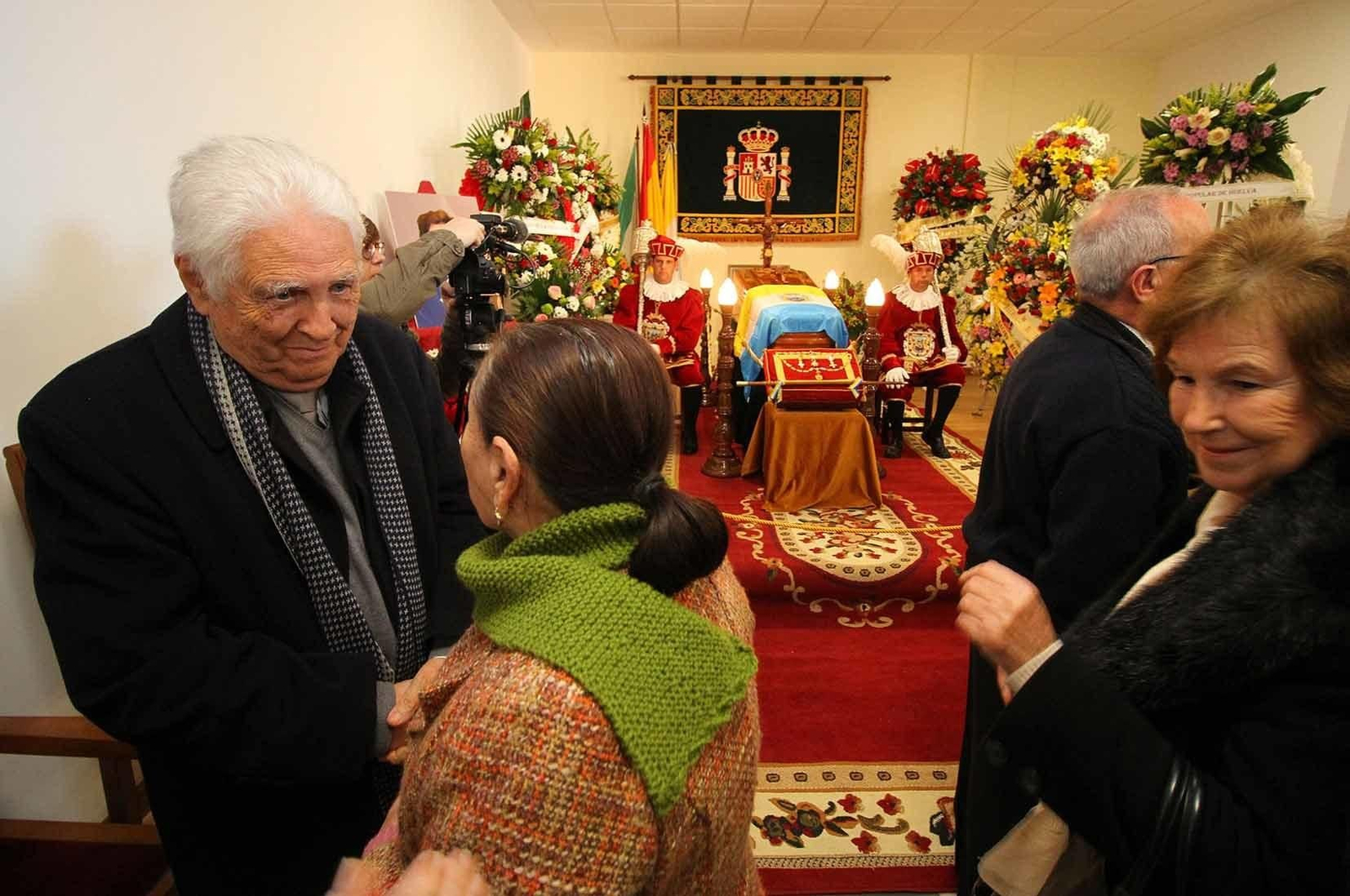 Imágenes del funeral de Pilar Pulgar
