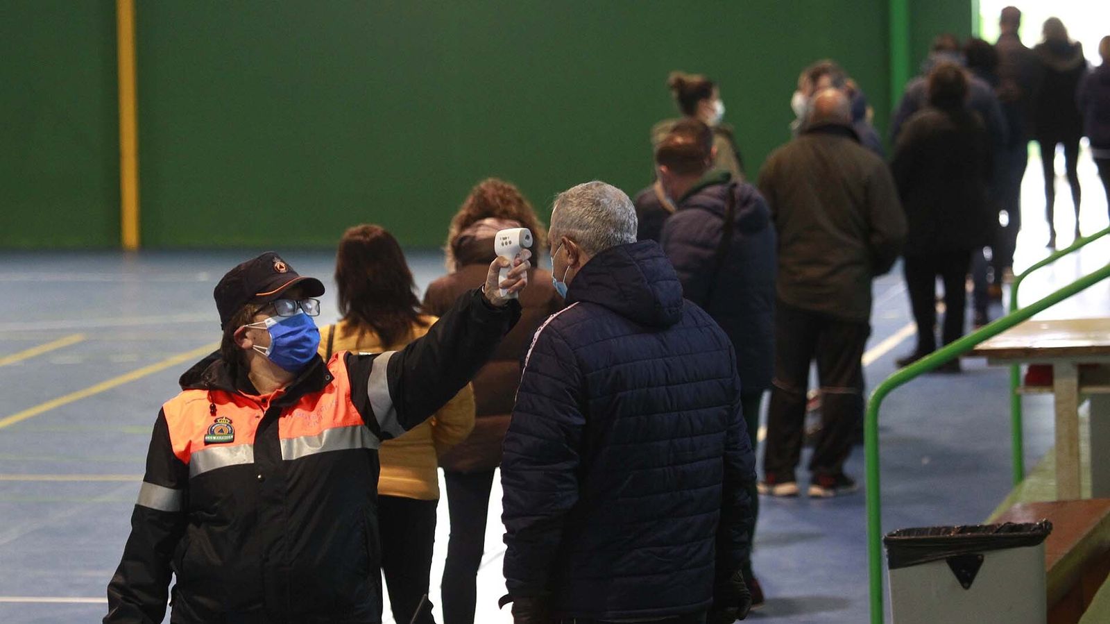 Cribado de coronavirus en Los Barrios