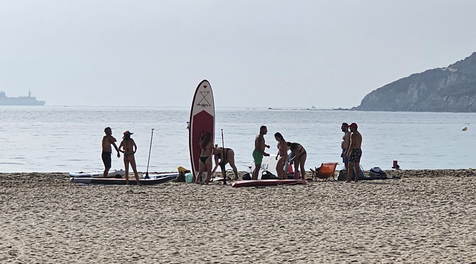Fotos de un sábado en la playa de Getares de Algeciras