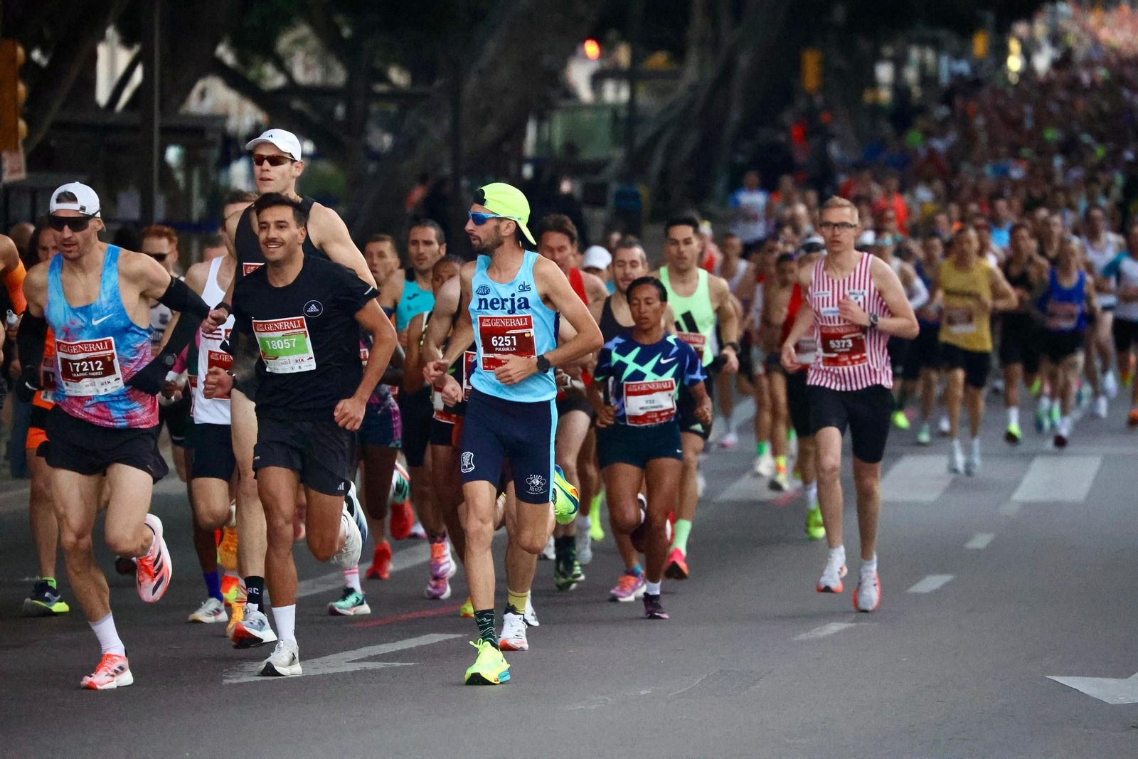 Las mejores fotos de la Maratón de Málaga 2024