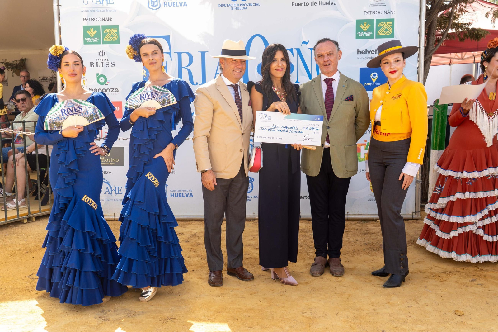 Imágenes de la entrega de reconocimientos de la X edición de la Feria de Otoño y del Caballo 2025 de Huelva