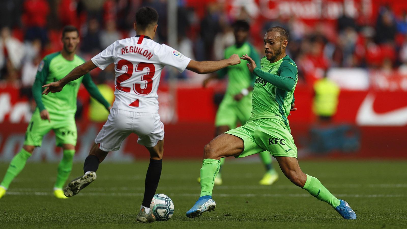 Las imágenes del Sevilla fc-Leganés