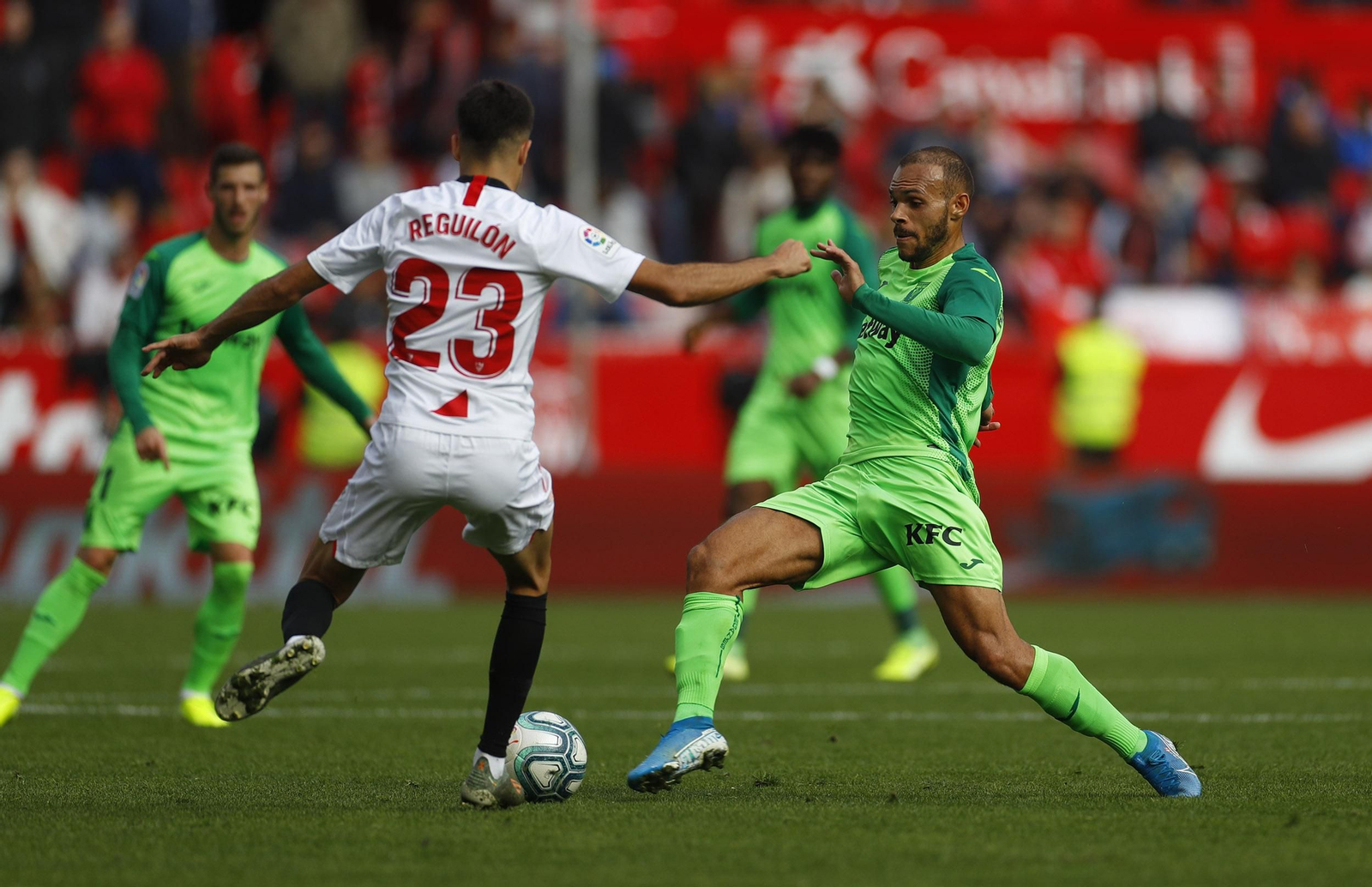 Las imágenes del Sevilla fc-Leganés